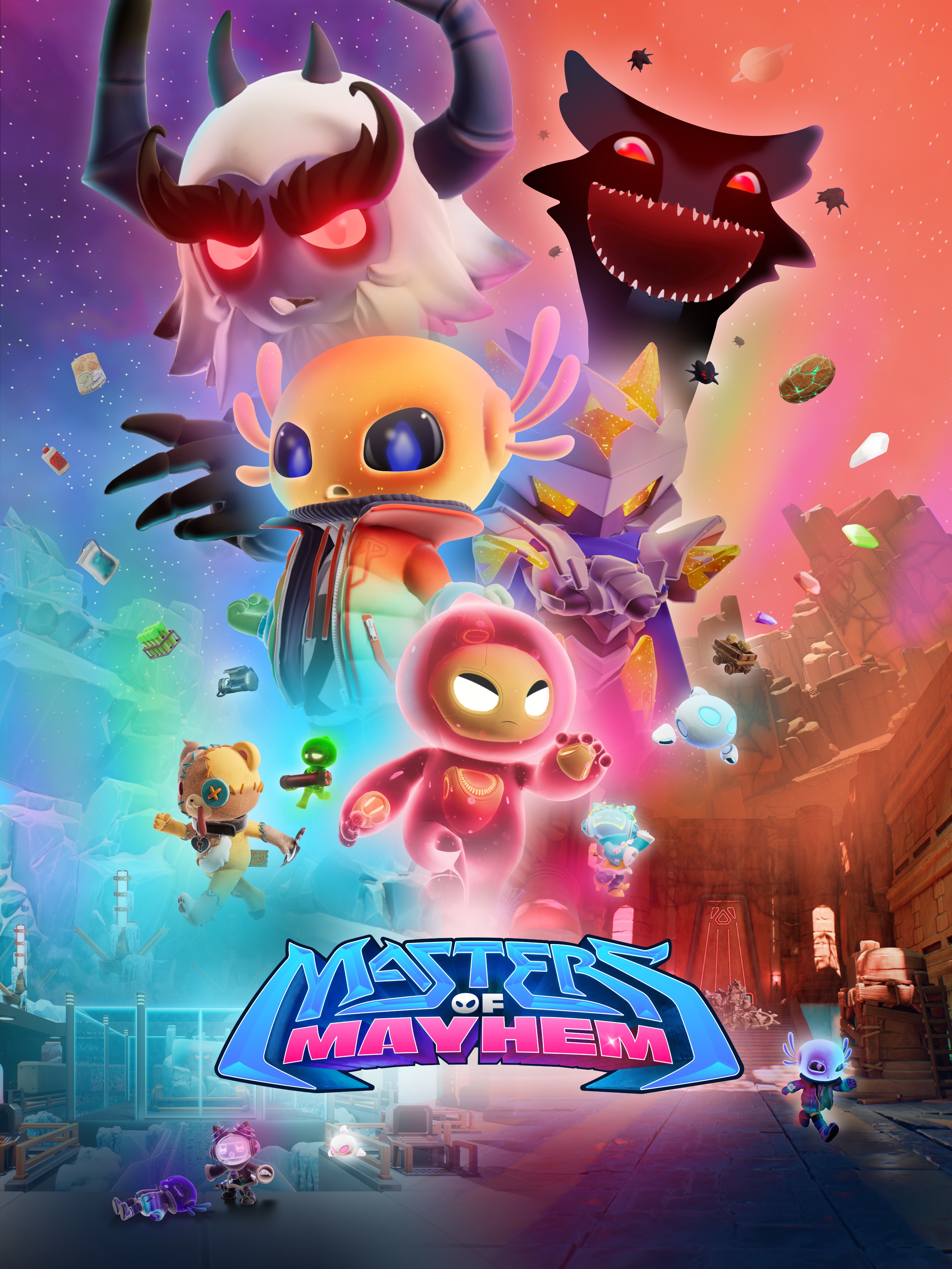 Masters of Mayhem poster key art