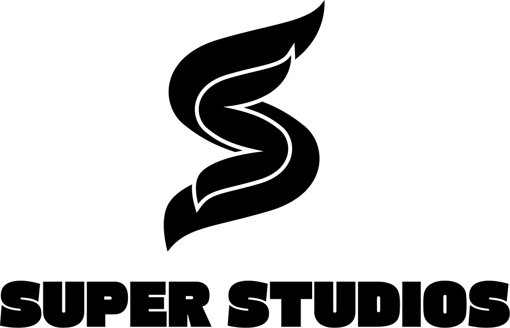 Super Studios black logo